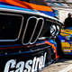 A 1972 BMW 3.0 CSL next to Kaufman’s M3.
